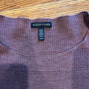 Eileen Fisher plum pullover